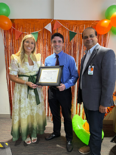 UHealth Pharmacy Residency Awards ceremony