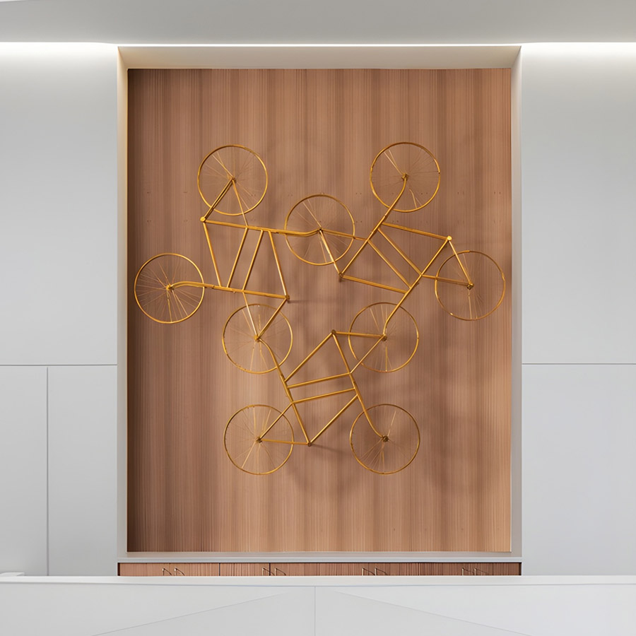 Bicycle sculpture