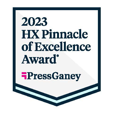 The HX Pinnacle of Excellence Award logo