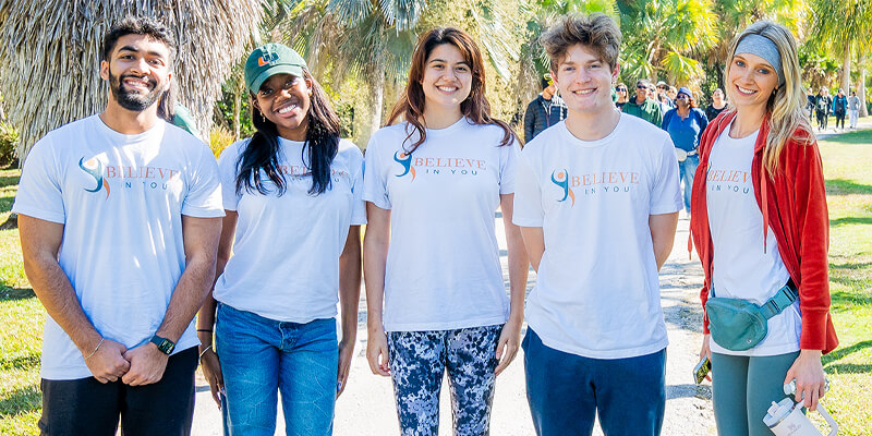 Attendees of the Believe in You event