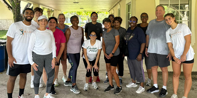 Attendees of the Believe in You event