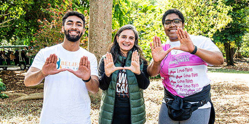 Attendees of the Believe in You event