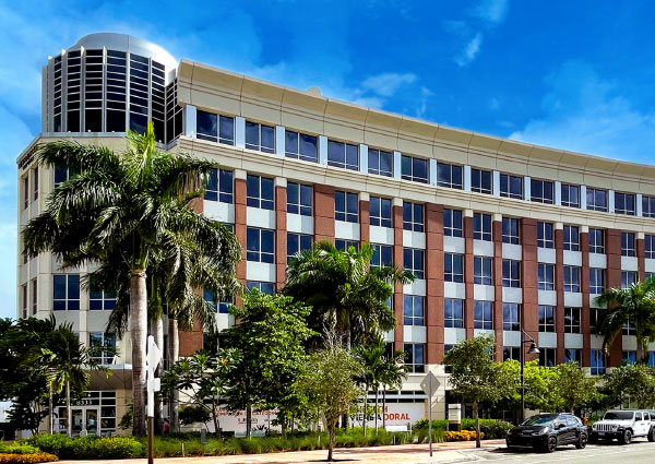 Rendering of new Syvester at Doral Building