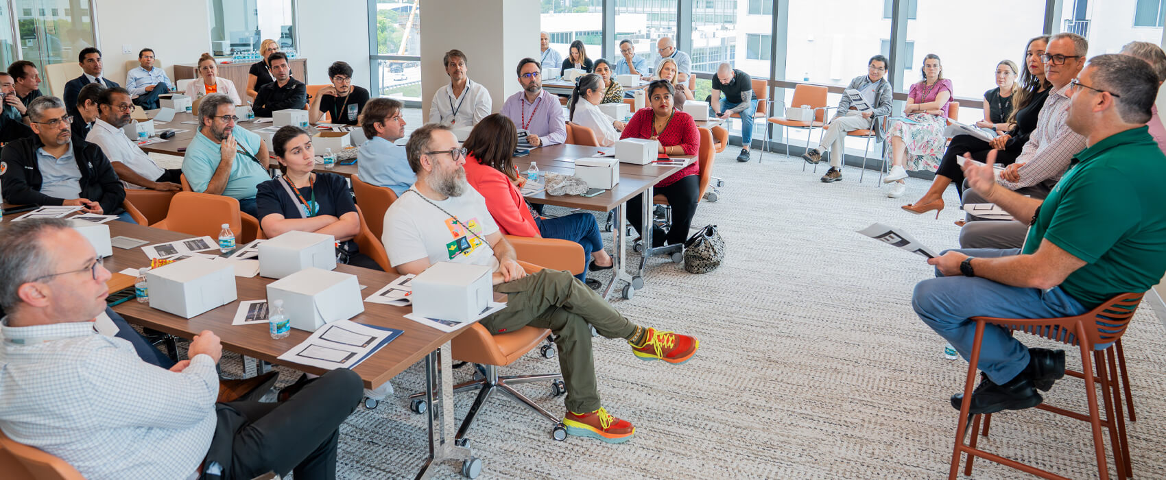 Attendees of the Sylvester Innovates Lunch and learn