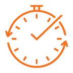 Icon of monitor and track needs in real-time