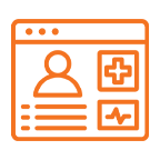 Icon of personalized healthcare experience
