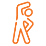 Icon of someone stretching