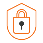 Icon of secure biomedical research data