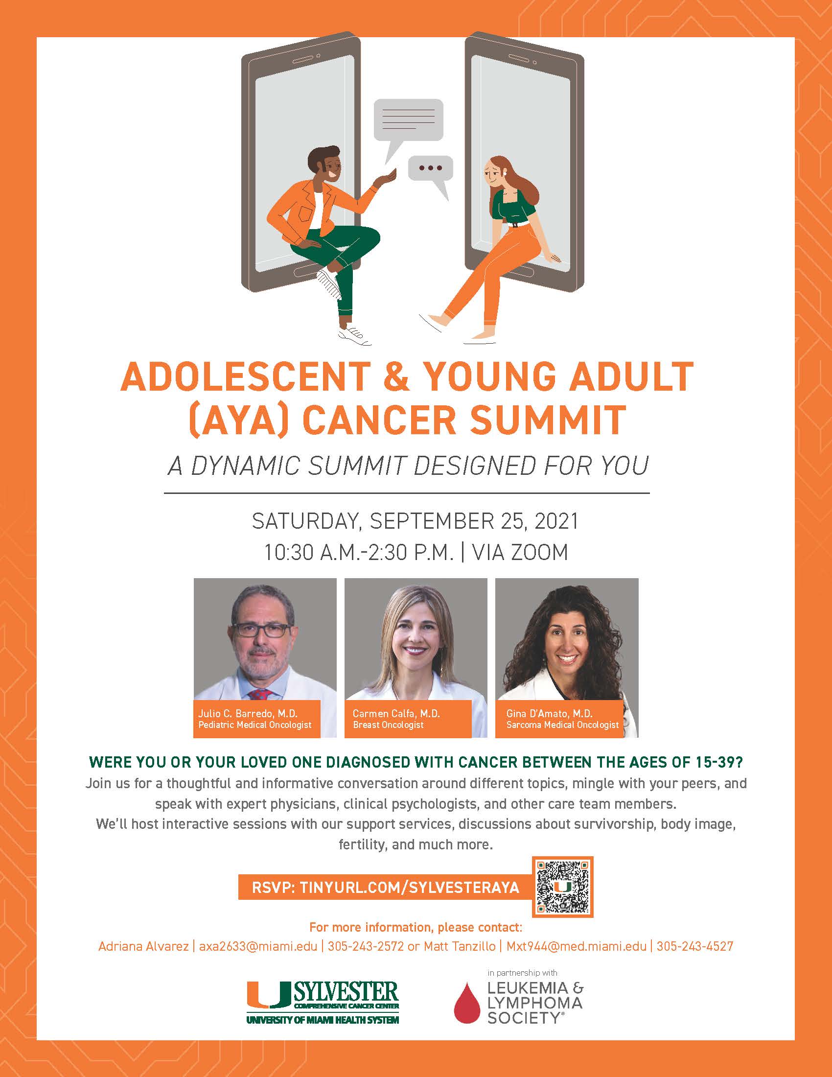 AYA Summit 9.25 Event Flyer