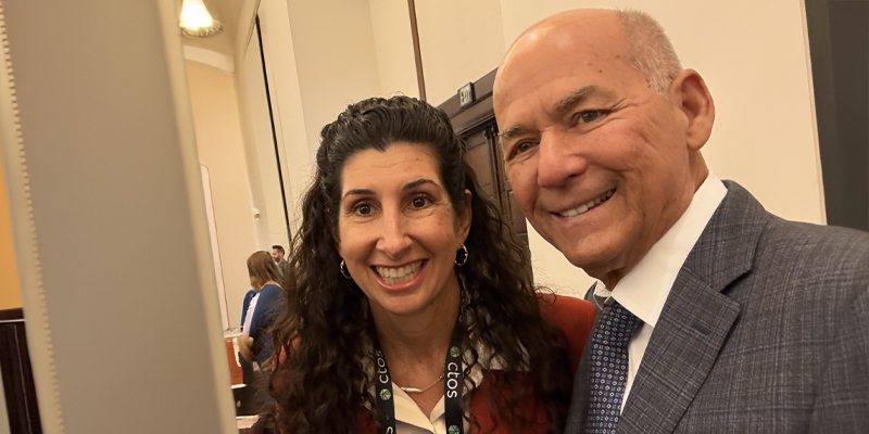 Dr. Gina D’Amato and Mr. Joel Horowitz