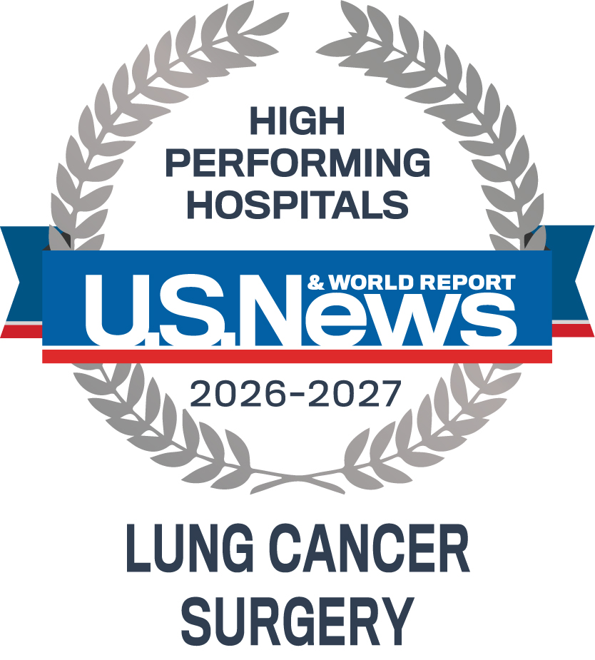 High Performing Hospitals by U.S. News & World Report | 2026-2027 Lung Cancer Surgery