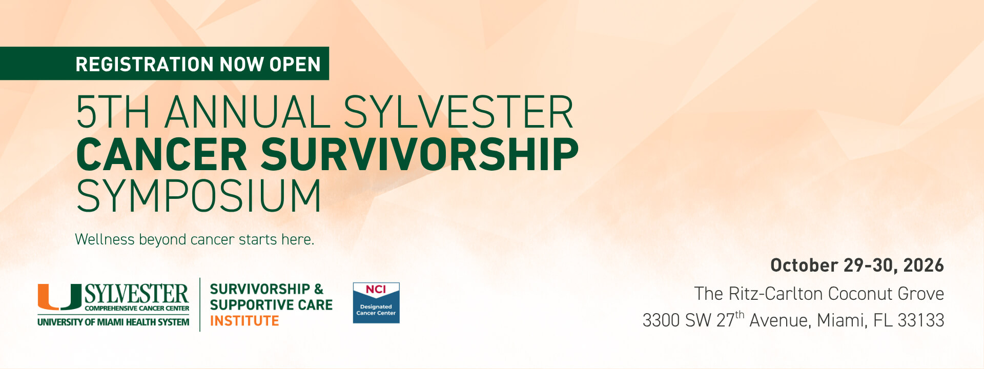 2026 Sylvester Survivorship Symposium Invitation