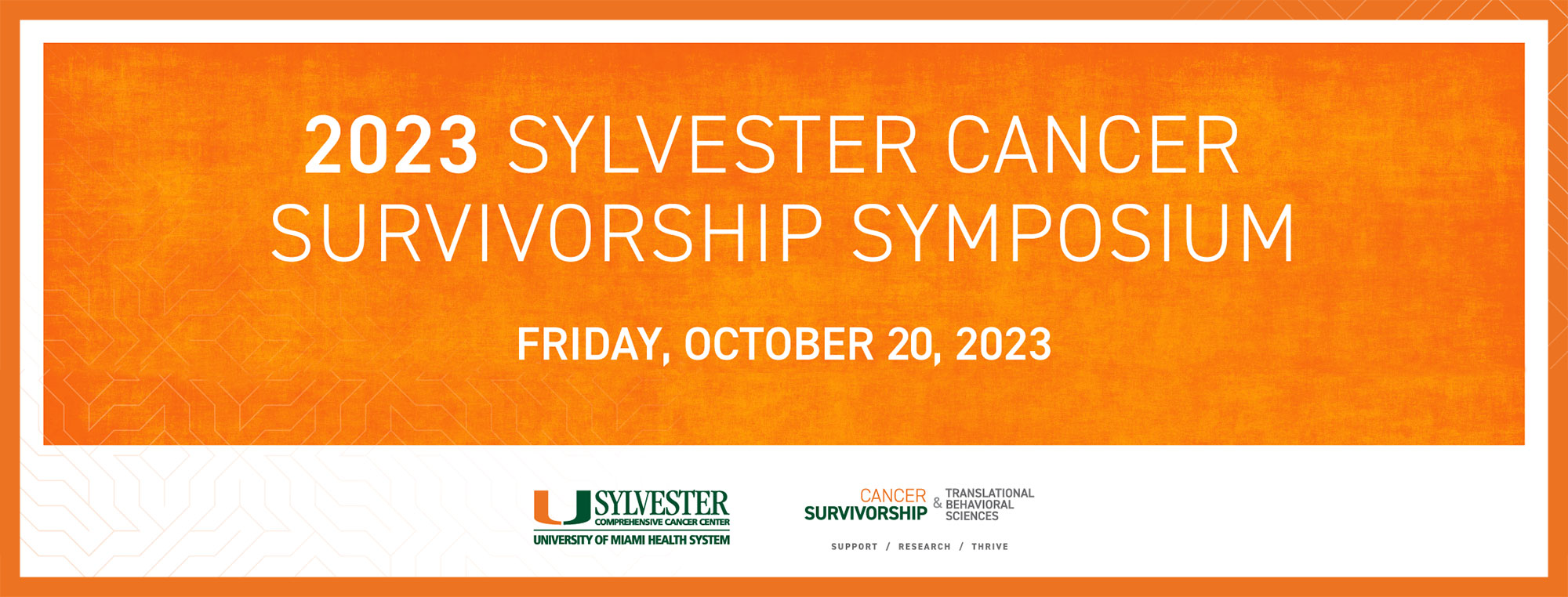 Sylvester Cancer Survivorship Symposium | Sylvester Comprehensive ...