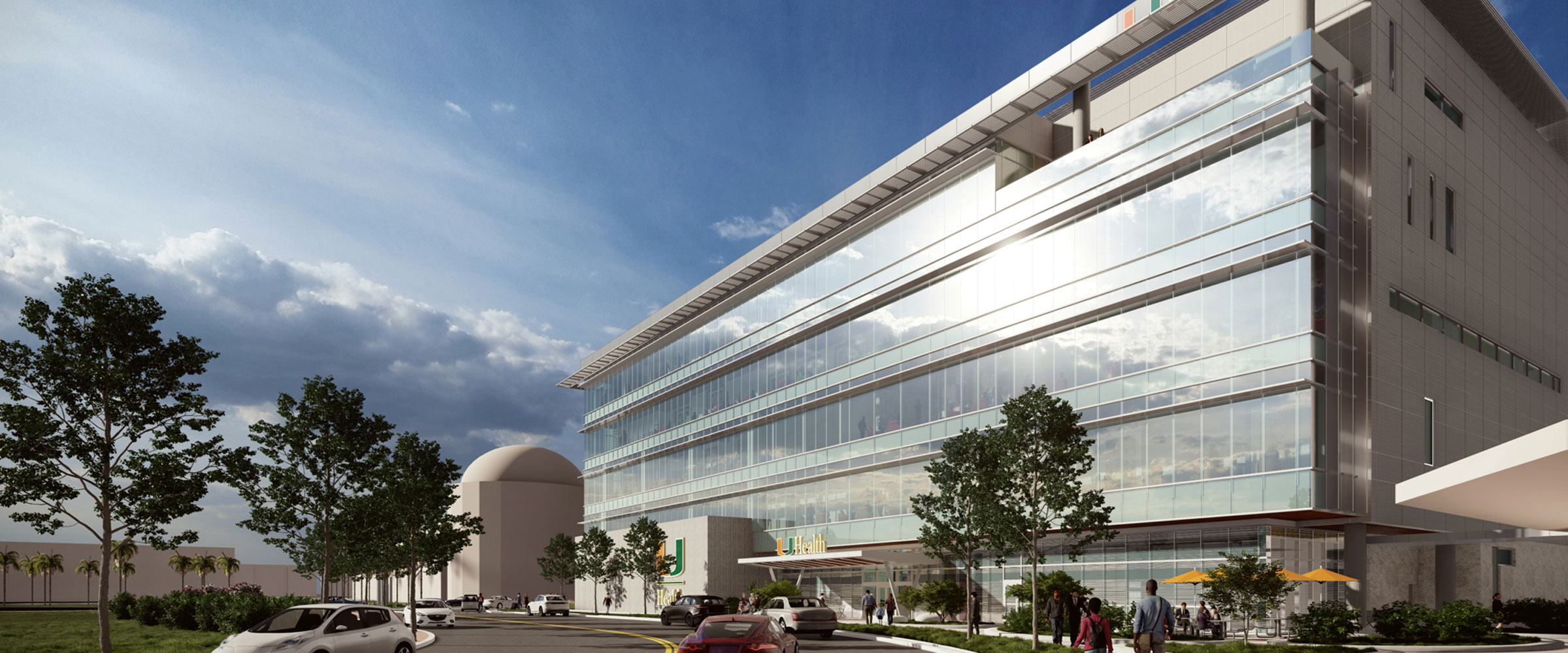 Architectural Rendering of UHealth at Doral in Downtown Doral