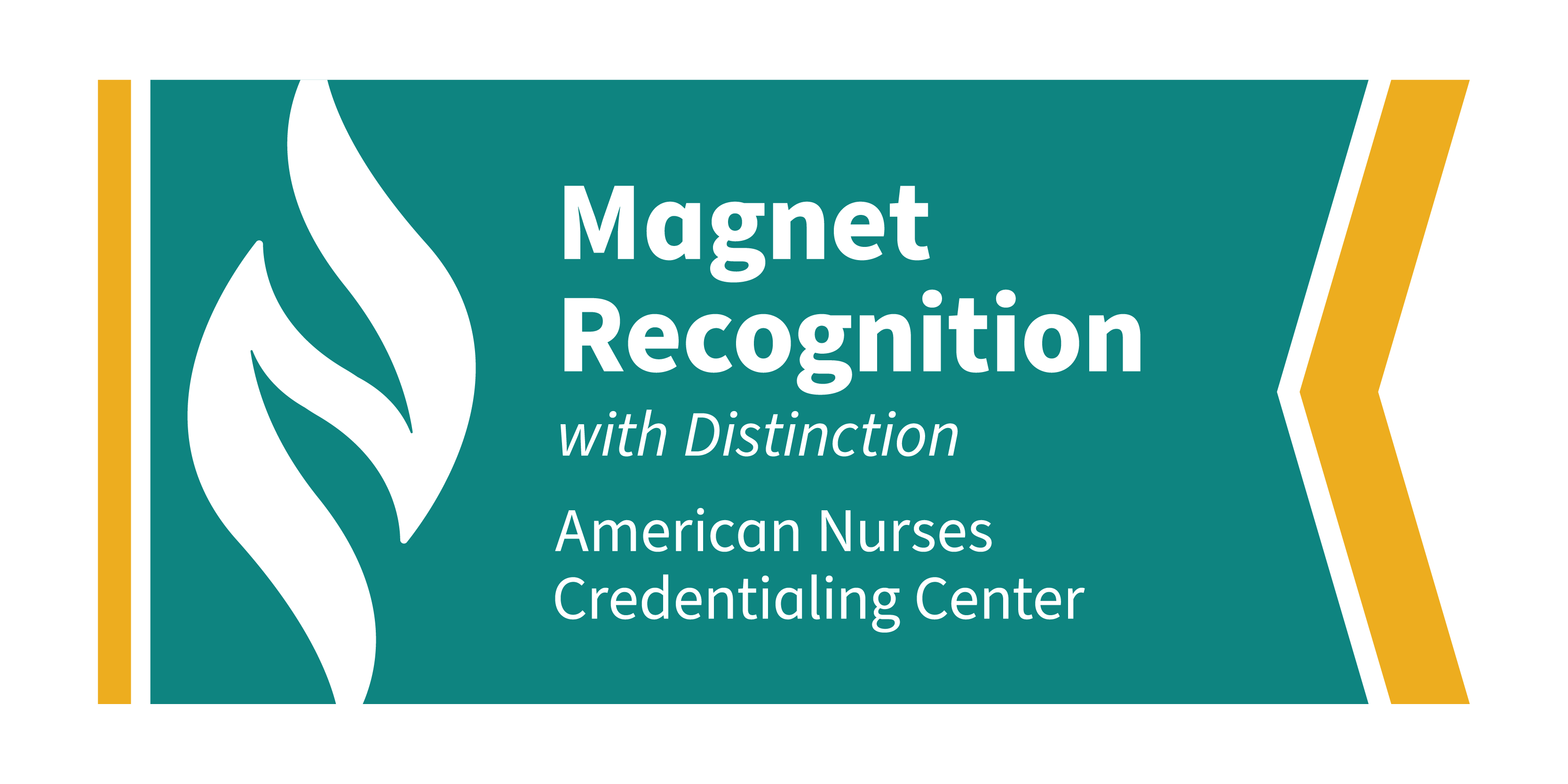 Magnet with distinction logo