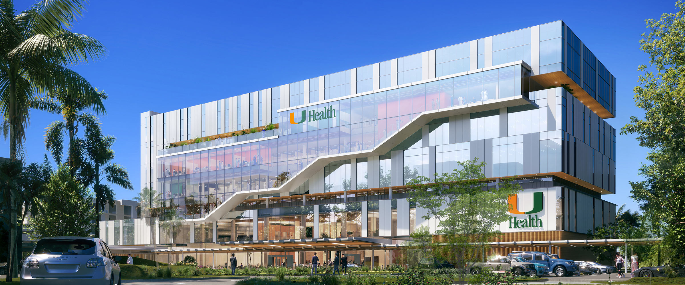 Render of UHealth at Sole Mia Building