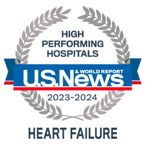 Heart Failure USNWR High Performing Hospital