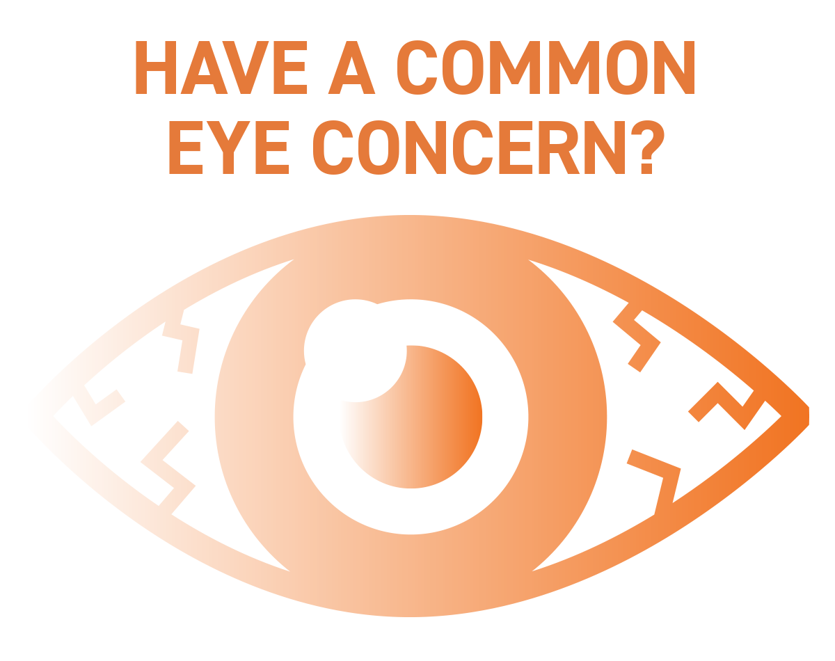 Have a common eye concern?