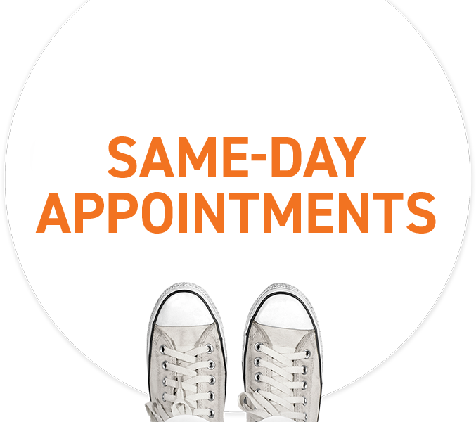 Same Day Appointments