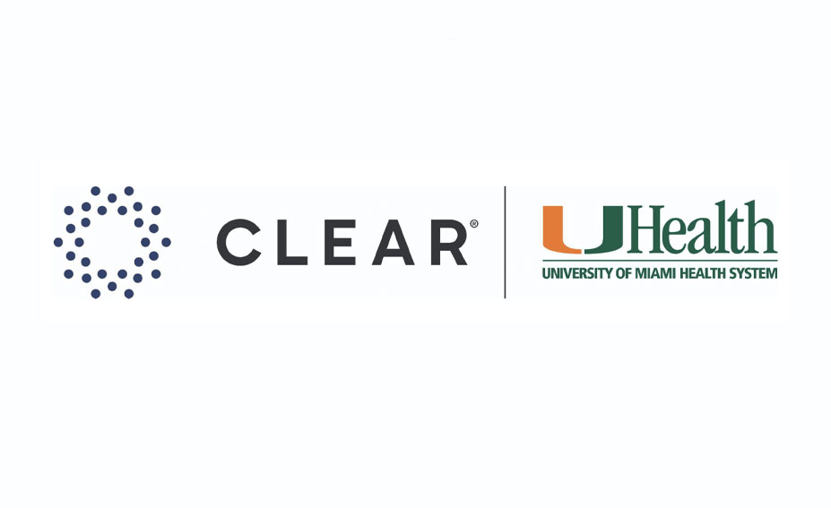 Clear and UHealth logos on a white background