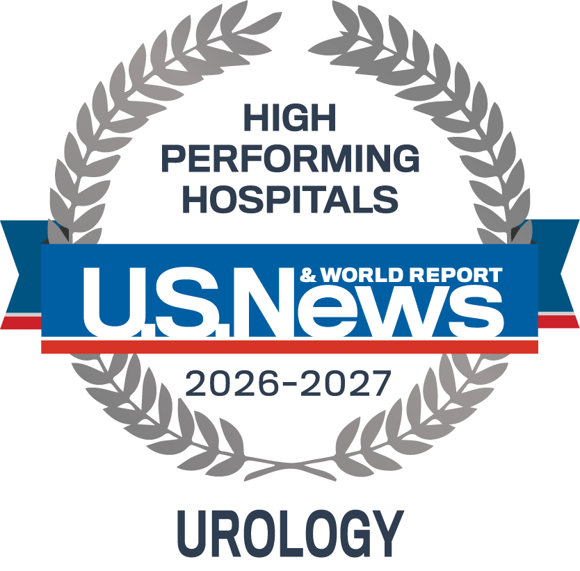 USNWR High Performing Hospitals Urology 2026-2027