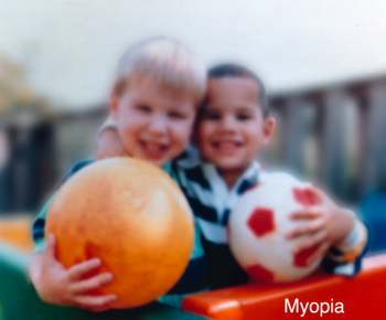 Vision with Myopia