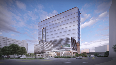 Kenneth C Griffin Cancer Research Building rendering