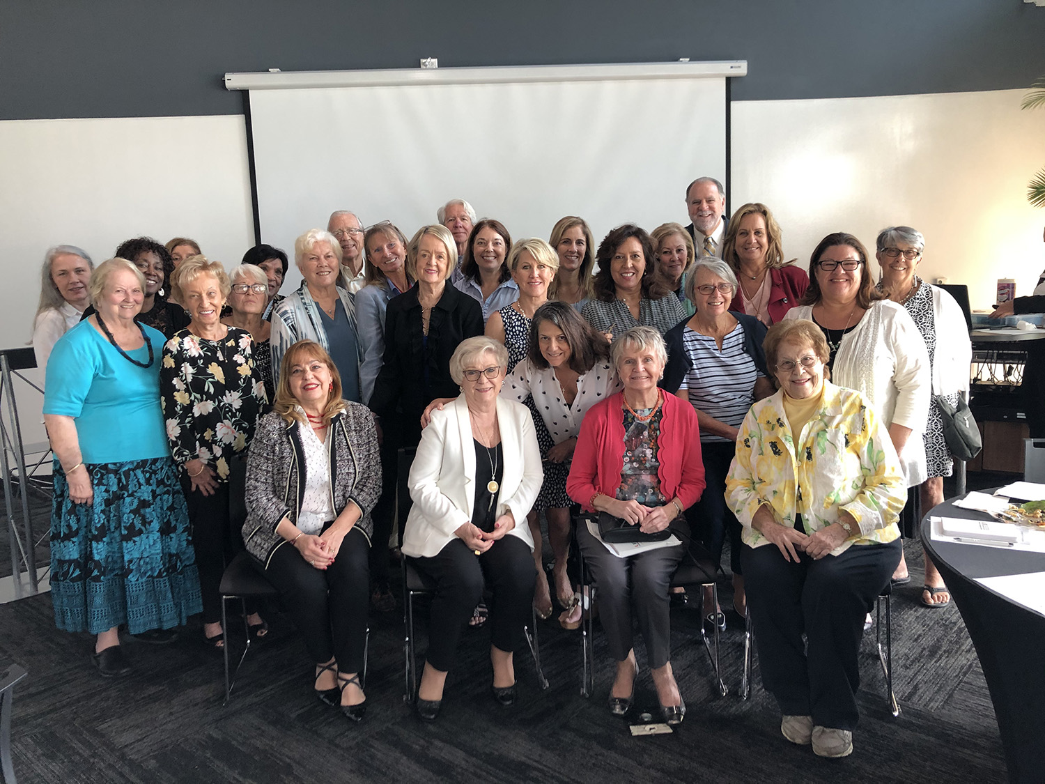 WCA members at the Woman’s Cancer Association of the University of Miami 59th Annual Ruth Self Memorial Education Day held on March 12, 2020 (picture taken pre-COVID 19)