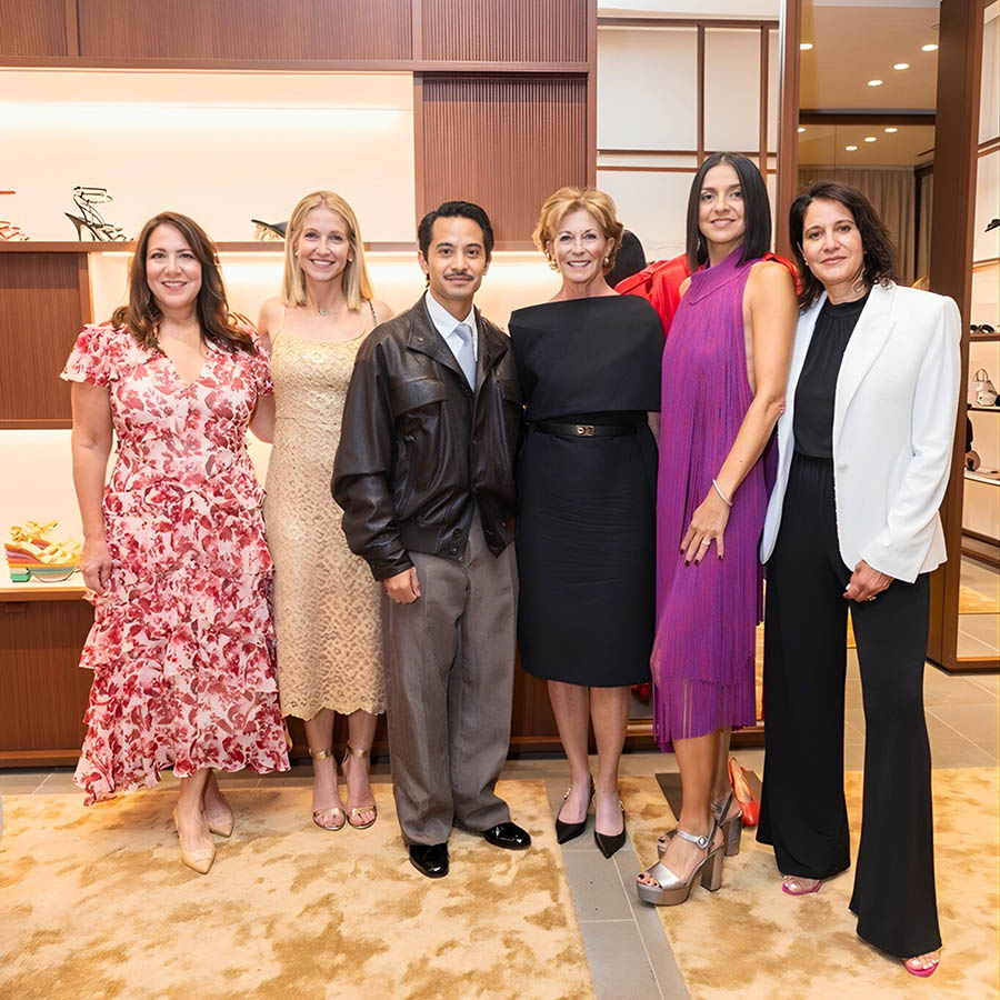 Group photo of philanthropists