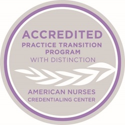 Accredited Practice Transition Program with Distinction from the American Nurses Credentialing Center