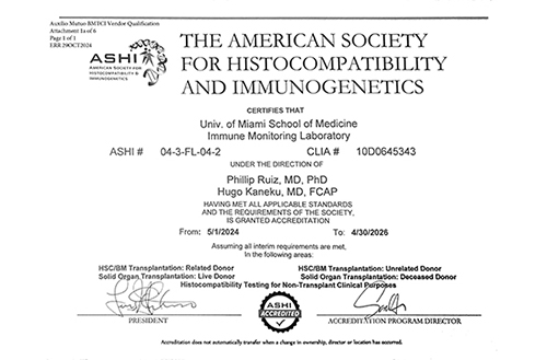 ASHI Licence