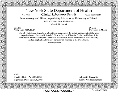 ASHI Licence