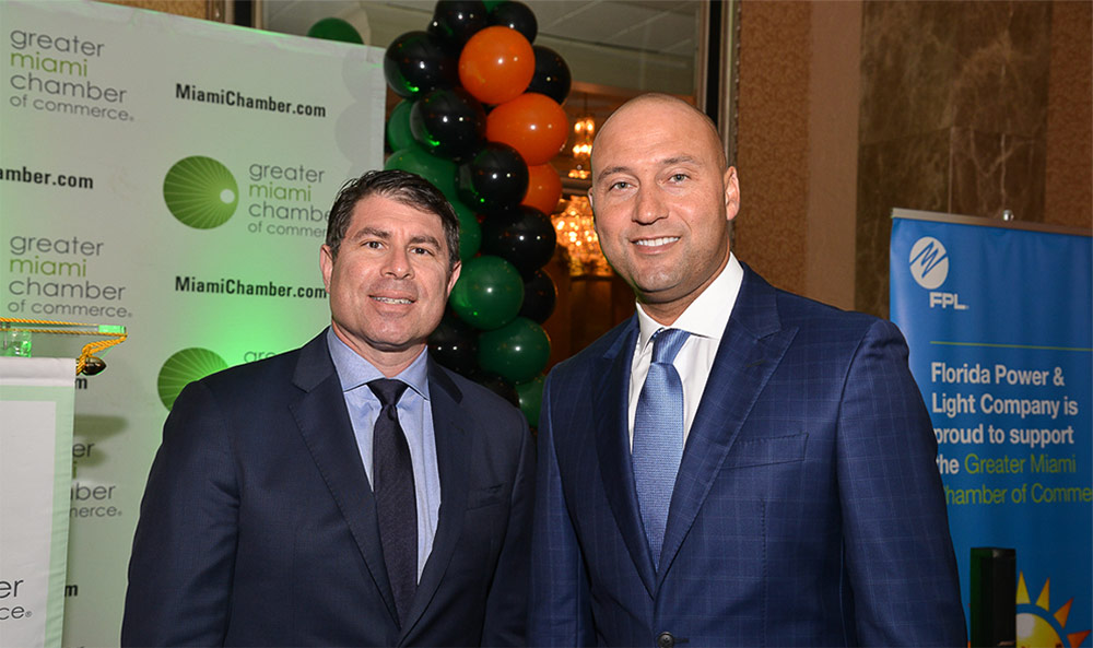 Dr. Lee Kaplan and Derek Jeter