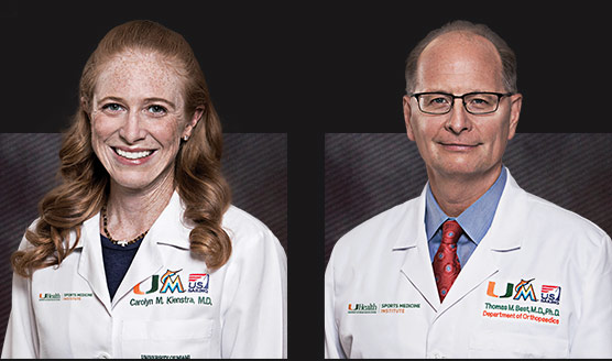 Carolyn M. Kienstra, M.D., and Thomas M. Best, M.D