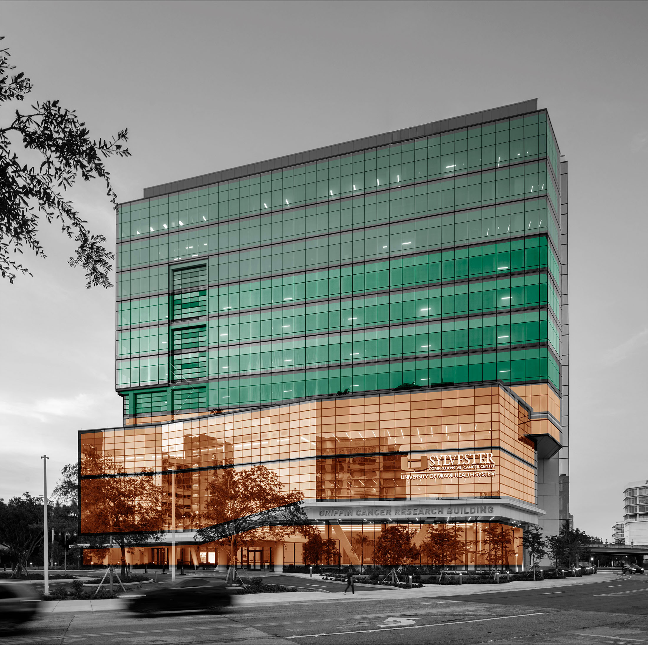 Sylvester Griffin Cancer Research Building floor map